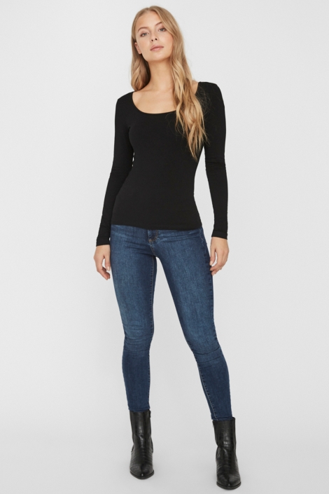 Vero Moda vmmaxi my ls soft uneck noos